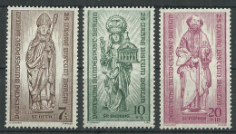 Germany Berlin 1955 Year Mint Stamps MNH(**) Set Mi.# 132-34 - Unused Stamps