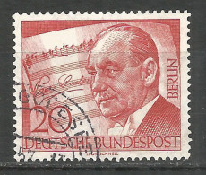 Germany Berlin 1956 Year. Used Stamp , Mich.# 156 - Oblitérés