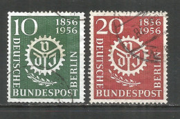 Germany Berlin 1956 Year. Used Stamps, Mich.# 138-139 - Used Stamps