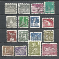 Germany Berlin 1956/62 Years. Used Stamps , Mi # 140-54 - Oblitérés