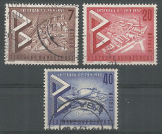 Germany Berlin 1957 Year. Used Stamps, Mich.# 160-62 - Oblitérés