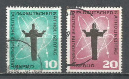 Germany Berlin 1958 Year. Used Stamps, Mich.# 179-80 - Used Stamps