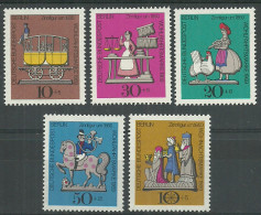 Germany Berlin 1969 Year Mint Stamps MNH(**) Mi.# 348-52 - Ungebraucht