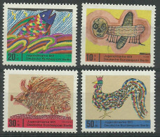 Germany Berlin 1971 Year Mint Stamps MNH(**) Mi.# 386-89 - Unused Stamps