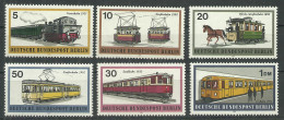 Germany Berlin 1971 Year Mint Stamps MNH(**) Mi.# 379-84 - Unused Stamps