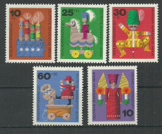 Germany Berlin 1971 Year Mint Stamps MNH(**) Mi.# 412-15, 417 - Ungebraucht