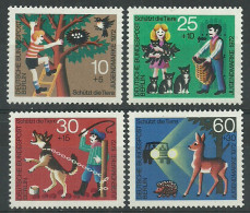 Germany Berlin 1972 Year Mint Stamps MNH(**) Mi.# 418-21 - Unused Stamps