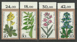 Germany Berlin 1978 Year Mint Stamps MNH(**) Mi.# 573-576 Flowers - Unused Stamps