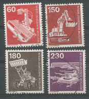 Germany Berlin 1978 Year. Used Stamps, Mich.# 582-86 - Oblitérés