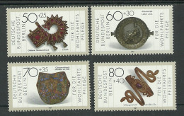 Germany Berlin 1987 Year , Mint Stamps MNH(**) Mi.# 789-792 - Ongebruikt