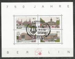 Germany Berlin 1987 Year. Used Block Mich.#blc 8 - Oblitérés