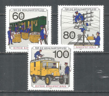 Germany Berlin 1990 Year , Mint Stamps MNH(**) Mi.# 876-878 - Ongebruikt