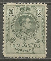 SPAIN 1909 Year , Mint Stamp MH(*) Original Gum K13 - Ungebraucht