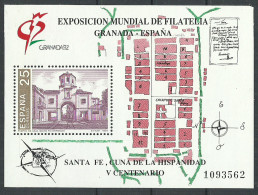 SPAIN 1991 Year, Mint Block (**) Mi.blc. # 39 - Blocs & Hojas