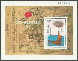 SPAIN 1993 Year, Mint Block (**) Mi.blc. # 54 - Blocs & Feuillets