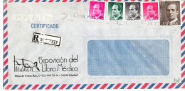 ESPAÑA SPAIN CC MADRID CERTIFICADA SELLOS BASICA - Storia Postale