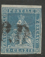 Italy 1851 Year, Used Stamp Michel # 5 Xb  - Toscana