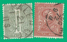 Italy 1863 Year, Used Stamp Michel # 23-24 - Gebraucht