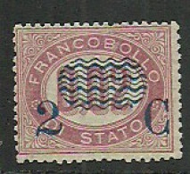 Italy 1878 Year, Stamp Mint MH(*) No Gum Mi # 29, - Nuevos