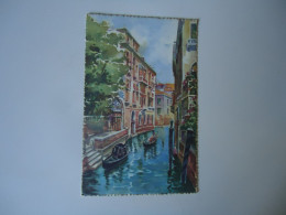 ITALY  VENEZIA    POSTCARDS RIO  VAN AXEL  BOATS  FOR MORE PURCHASES 10% DISCOUNT - Andere & Zonder Classificatie