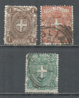 Italy 1896 Year Used Stamps , Michel 71-73 - Used