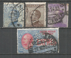 Italy 1908 Year, Used Stamps , Michel # 90-93 - Usados
