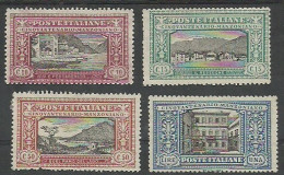 Italy 1923 Year, Stamps Mint MH(*) No Gum Mi # 188,189,191,192, - Mint/hinged