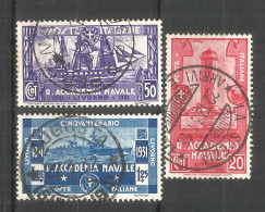 Italy 1931 Year, Used Stamps , Michel # 369-71 - Usados