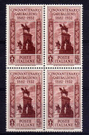 Italy 1932 Year Mint MNH(**) Original Gum, Block Of 4  - Nuevos