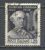 Italy 1949 Year, Used Stamp, Michel # 788 - 1946-60: Used