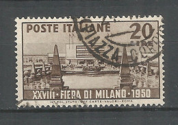 Italy 1950 Year, Used Stamp, Michel # 789 - 1946-60: Gebraucht