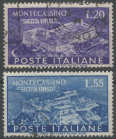 Italy 1951 Year, Used Stamps , Michel # 837-38 - 1946-60: Oblitérés