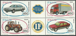 Italy 1984 Year, Mint MNH(**) Stamps , Michel # 1872-75 Vb. - 1981-90:  Nuevos