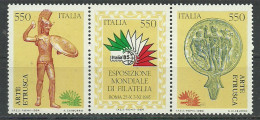 Italy 1984 Year, Mint MNH(**) Stamps , Michel # 1902-04 Dr. - 1981-90: Mint/hinged