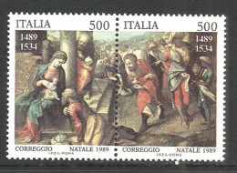 Italy 1989 Mint MNH(**) Stamps  Michel # 2099-2100 - 1981-90:  Nuovi