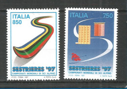 Italy 1997 Year, Mint MNH(**) Stamps , Michel # 2479-80 - 1991-00:  Nuevos