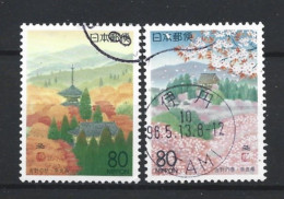 Japan 1995 Landscape Y.T. 2233/2234 (0) - Used Stamps