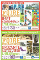 84 L'ISLE SUR LA SORGUE Antiquités & Livres - Programme Manifestations 2001 & Course De Negochin 24/6/2023  (28) - Publicités