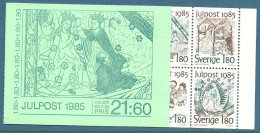 Sweden 1985 Christmas Booklet MH 109 With Mi  1360-1363 MNH(**) - Unused Stamps