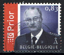 België OBP 3501 - Koning Albert II - Roi Albert II - Usados