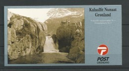 2001 MNH Greenland, Booklet Mi MH 11 Postfris - Carnets