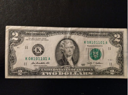 2US-$ Note Federal Reserve - 2009 Dallas - Bilglietti Della Riserva Federale (1928-...)