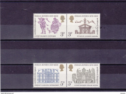 GB 1973 INIGO JONES Yvert 691-694, Michel 628-631 Se Tenant NEUF** MNH Cote 3,50 Euros - Ungebraucht