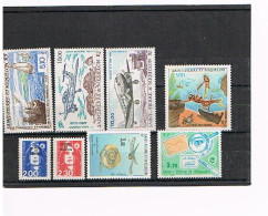 St Pierre Et Miquelon Lot De 8 Timbres Neufs Sans Charnière Sous Valeur Faciale VF 41.70 Fr     31 - Unused Stamps