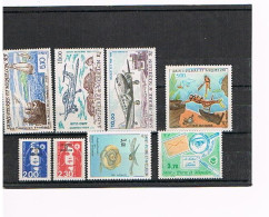 St Pierre Et Miquelon Lot De 8 Timbres Neufs Sans Charnière Sous Valeur Faciale VF 41.70 Fr     31 - Ungebraucht