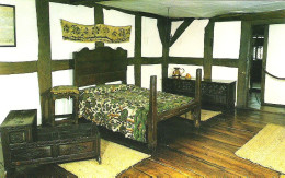 THE BIRTHROOM, SHAKESPEAR'S BIRTH PLACE, STRATFORD-UPON-AVON, WARWICKSHIRE, ENGLAND.. UNUSED POSTCARD Ms2 - Stratford Upon Avon