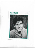 Portrait De Star De Cinéma Tom Cruise - Zonder Classificatie