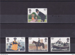 GB 1979 POLICE Yvert 913-916 NEUF** MNH Cote 2,50 Euros - Ungebraucht