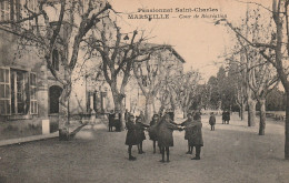 CPA - 13 - Marseille - Pensionnat St Charles - Cour De Récréation - Canebière, Stadscentrum