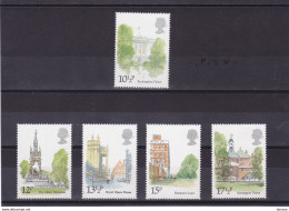 GB 1980 MONUMENTS HISTORIQUES Yvert 932-936, Michel 836-840 NEUF** MNH Cote 3,80 Euros - Nuevos